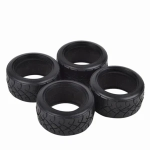 4PCS Soft Tyre/Tires for 1:10 RC On Road Car Tamiya M-03 M-05 M-Chassis Touring - Picture 1 of 6