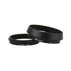 JJC LH-JX100 Lens Hood + Adapter Ring for Fujifilm X100, X100s, X100T - Black