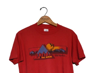 Colorado Rockies Vintage T-Shirt Size US Men Small or Slim Medium Fit 80s USA - Picture 1 of 11