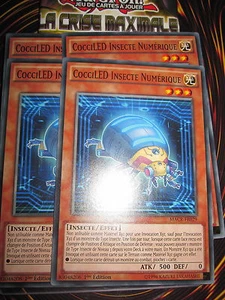 YU-GI-OH! COM COCCILED INSECTE NUMERIQUE MACR-FR029 PLAYSET (LOT 4 CARTES) NEUF - Imagen 1 de 1