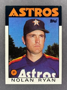 1986 Topps #100 Nolan Ryan (Houston Astros) HOF! (A) - Picture 1 of 2