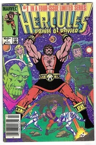 HERCULES Prince of Power #1 4 MARVEL LIMITED SERIES COMIC BOOK LOT Avengers 1984 - Picture 1 of 4