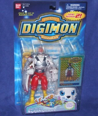 DIGIMON Digivolving SYLPHYMON 1997 sellado de fábrica nuevo Foto 1 de 3