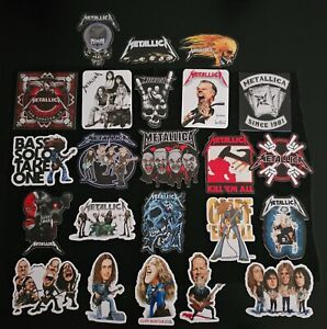 Metallica Stickers, Heavy Metal Decals, Rock N Roll, Cliff Burton, Metallica