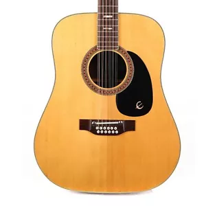 1970s Epiphone FT-165 12-String Acoustic Natural - Picture 1 of 12