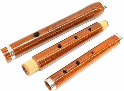 3 PARTS D FLUTE Irish Professional Tunable with Hard Case 23" Length - Image 1 of 4