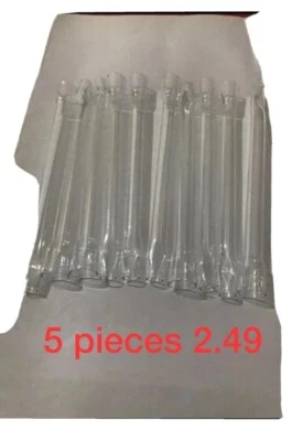 10x GLASS CIGARETTE HOLDER, SMOKING PIPES, LILY PIPE, CYGARNICZKI, LUFKI NEW UK