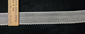 Vintage/Antique, Ecru, Cotton Lace, 5 Yards - Picture 1 of 2