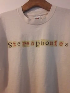 Vintage Rare Stereophonics 2012 December Tour T Shirt. Size M. - Picture 1 of 5