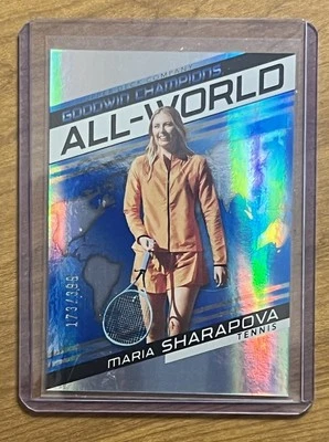 MARIA SHARAPOVA 🎾 HOF/ALL TIME GREAT!!! ✨RARE✨BLUE LIMITED #/399 REFRACTOR CARD - Image 1 of 3