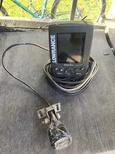 Lowerance Elite 3X Fish Finder With Transducer (Untested) - Picture 1 of 4