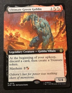 Ultimate Green Goblin - Extended Art - SPM - MTG - EN - NM - 0276 - Picture 1 of 1