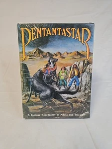 Pentantastar Fantasy Board Game Adventure Games Complete 1983 Magic Strategy - Picture 1 of 9