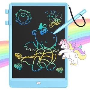 LCD Writing Tablet Colorful Toddler Doodle Board Drawing Tablet Erasable - Picture 1 of 59