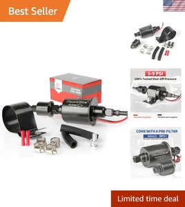 Durable Universal Inline Fuel Pump E8012S - 12V, 5-9 PSI output for Auto & Boat - Bild 1 von 9