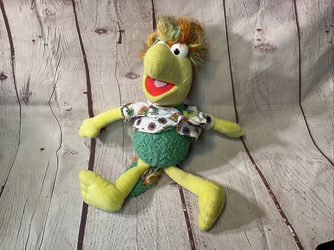 Fraggle Rock  Wembley Plush  Jim Henson Sababa  Toys Pre-Owned 2006  14” VGUC Cover