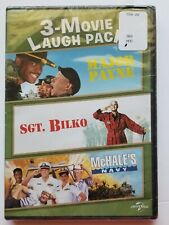 3-Movie Laugh Pack: Major Payne / Sgt. Bilko / McHale's Navy [New DVD 1997]