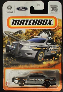 Matchbox 2007-19 Ford Taurus Police Interceptor Mattel diecast ~ S scale 1/64 - Picture 1 of 3
