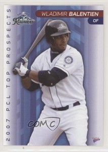 2007 MultiAd Sports Pacific Coast League Top Prospects Wladimir Balentien #33