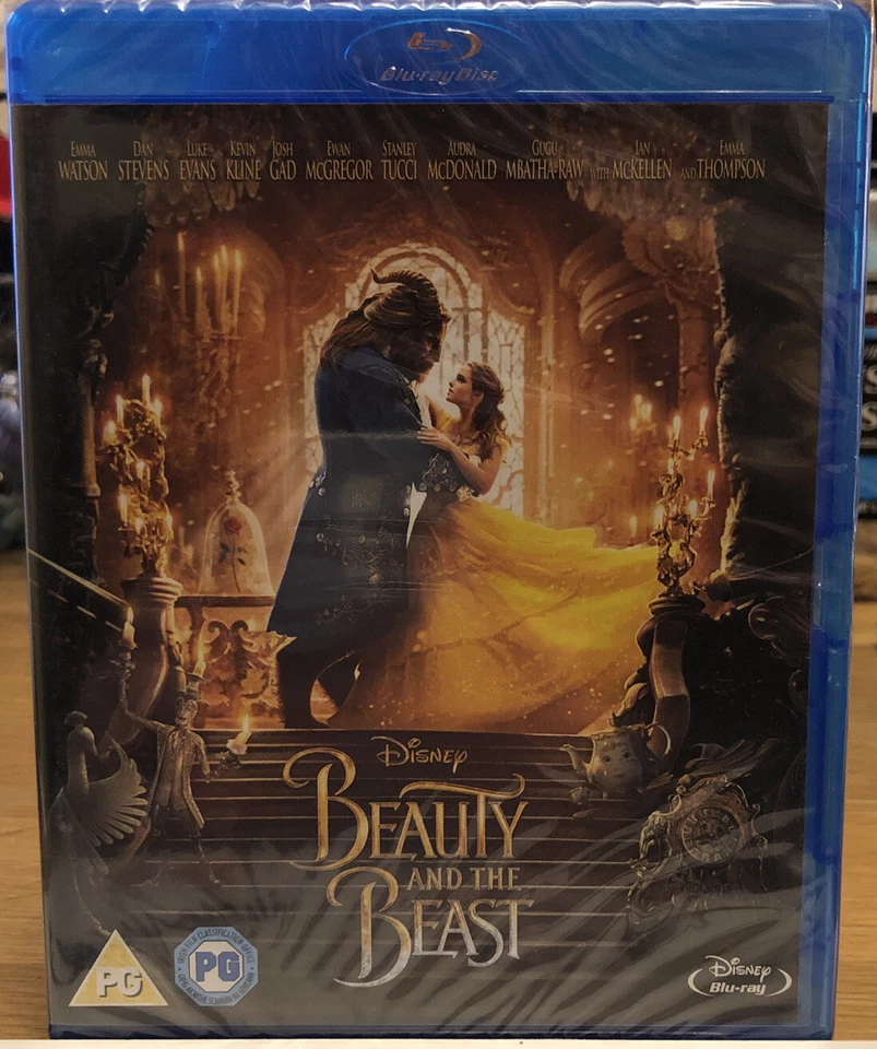 Beauty and The Beast (Blu-ray, 2017)