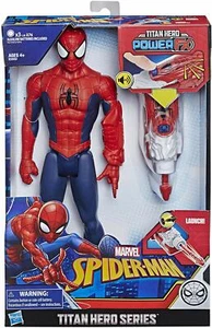 MARVEL SPIDER-MAN TITAN HERO POWER FX - FIGURE WITH LAUNCHER BRAND NEW SPIDERMAN - Picture 1 of 1