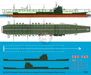 Marcas de conversión continua de portaaviones Peddinghaus 1/1250 HIJMS Ibuki 3435 - Imagen 1 de 1