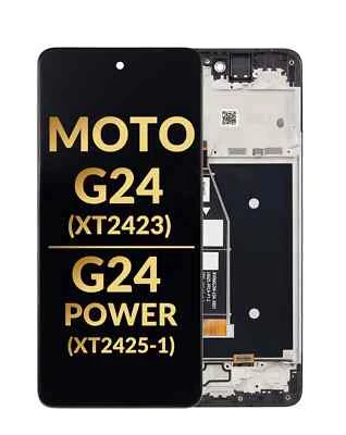 LCD con Marco para Motorola Moto G24 (XT2423 / 2024) / G24 Power (XT2425-1) Foto 1 de 2
