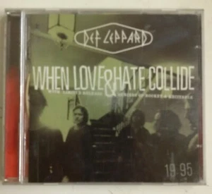 Def Leppard When Love & Hate Collide Cd-Single UK 1995 En caja doble - Imagen 1 de 1