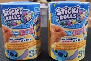 DISNEY Stitch Mystery Sticki Rolls 2X Brand New UNOPENED (LOT OF 2) - Picture 1 of 4