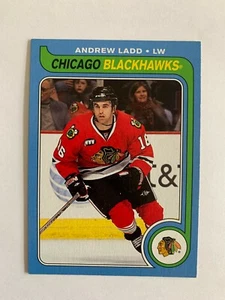 2008-09 O-Pee-Chee 1979-80 Retro #217 Andrew Ladd - Chicago Blackhawks - Picture 1 of 2