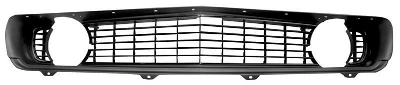 1969 Chevrolet Camaro grelha frontal padrão - Preto - Imagem 1 de 1
