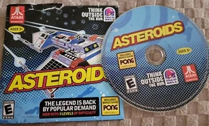 Taco Bell Atari ASTEROIDS Game + Bonus PONG CD-ROM - Picture 1 of 1