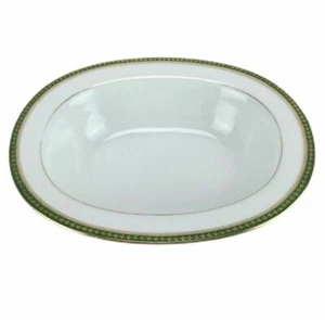 La Seynie Vegetable Bowl Limoges P And P France Footed Porcelain Irish Clover - Bild 1 von 5