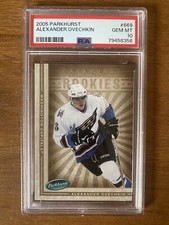 2005-06 Parkhurst Alexander Ovechkin Rookie #669 RC PSA 10 Capitals