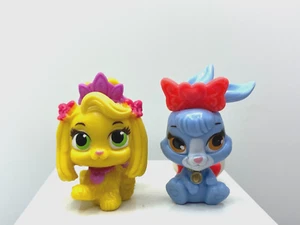 Princess Palace Mini Pets Rapunzel Puppy~ Snow White Bunny Figures Cake Topper - Picture 1 of 11