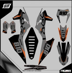 KIT Grafiche adesive Per KTM SXF EXC 2019 2020 2021 19 20 21  - Picture 1 of 1