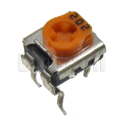 Potenciómetro recortador Panasonic EVND8AA03B23 ajuste superior 10 un. 1 vuelta 2K ohmios Foto 1 de 2