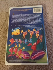 Disney The Little Mermaid (VHS, 1989) Banned Cover - Picture 1 of 9
