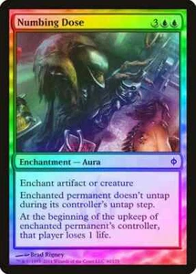 3XNumbing Dose FOIL NM New Phyrexia - Picture 1 of 1