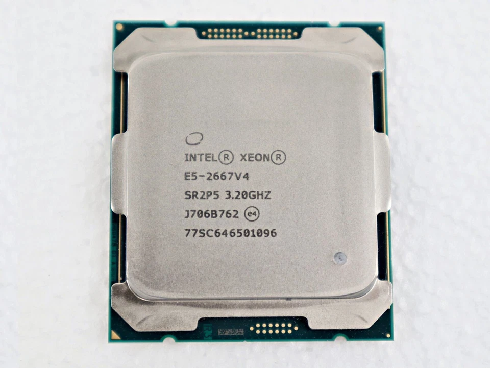 Intel Xeon E5-2667 v4 3.20GHz 8-Core 25MB 9.6GT/s LGA2011-3 CPU Processor SR2P5 - Image 1 of 1