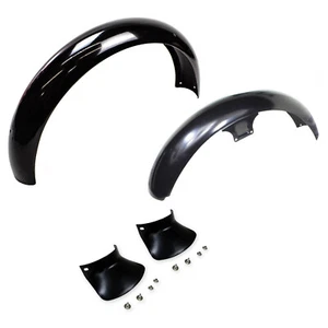 Schutzblech Kotflügel Simson S50 S51 S70 vorn hinten schwarz Schmutzfänger Set - Bild 1 von 4