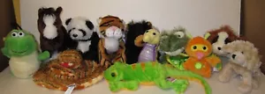 Webkinz Lil Kinz Plush Stuffed Animals Tiger Horse Snake Gecko + No Codes 12 Pc - Picture 1 of 5