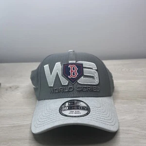 Boston Red Sox Hat MLB World Series Champions Hat Adult New Era OSFA Hat Gray - Picture 1 of 11