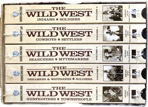 ~ 5er Set ~ VHS VERSIEGELT BRANDNEUE BÄNDER IN HALTER ~ 'DER WILDE WEST' 5 Bände ~ Wow! - Bild 1 von 17