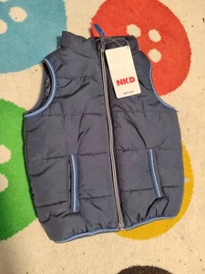 Tolle gefütterte Weste, Gr.92, Neu mit Etikett - Bild 1 von 3