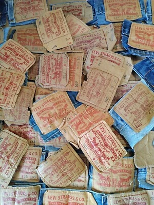 Vintage Levi's labels - Retro Logo badge - Levi Tags - Image 1 of 3