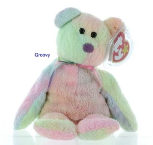 Ty Beanie Baby "Groovy" - Foto 1 di 1