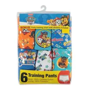 3T Paw Patrol Handcraft Boys' Toddler Paw Patrol Toddler Boys' Training Pants, 6 - Picture 1 of 5