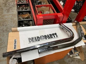 Harley 2 1/2" softail staggered exhaust pipes  - Bild 1 von 7
