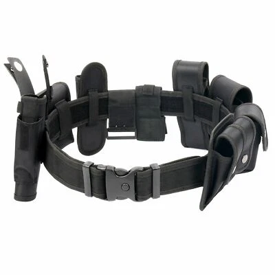 BATTERY CONNECTION Tactical Police Security Guard Duty Belt Law Enforcement Modular Nylon Belt